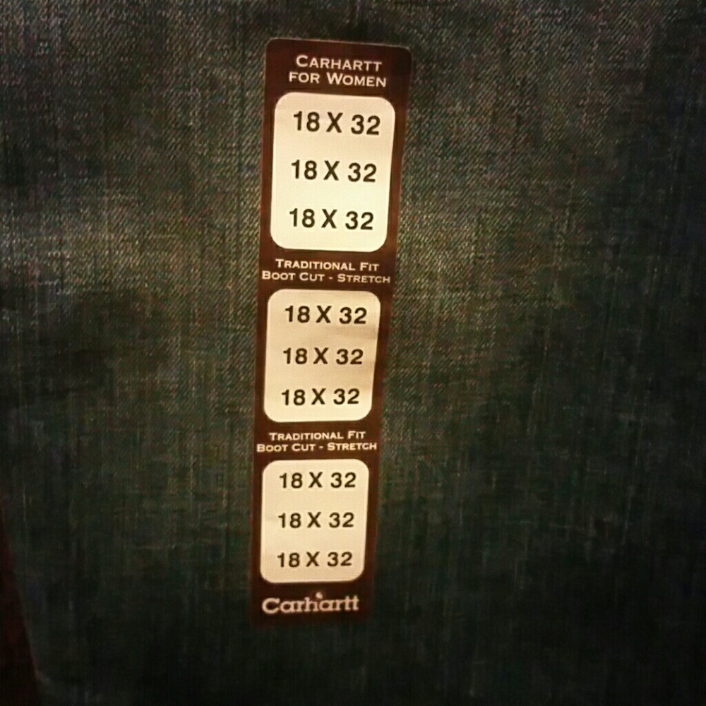 Woman's Carhartt jeans